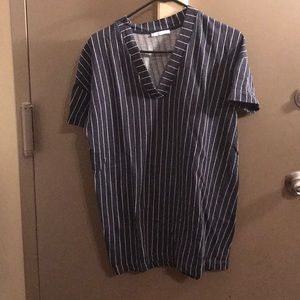 Zara V Neck Mini Dress